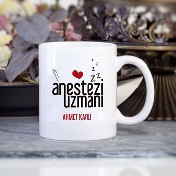 Kişiye Özel Anestezi Uzmanı Kupa Bardak