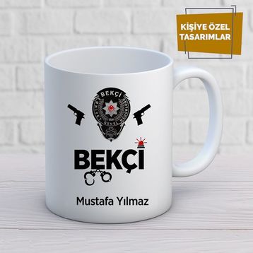 Kişiye Özel Bekçi Kupa Bardak