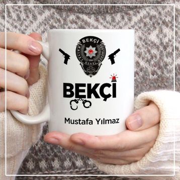 Kişiye Özel Bekçi Kupa Bardak