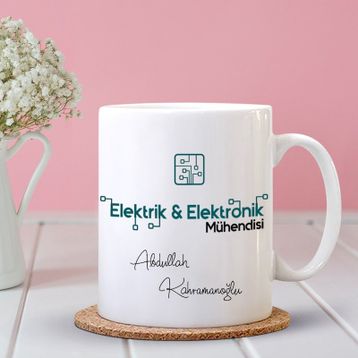 Kişiye Özel Elektrik Mühendisi Kupa