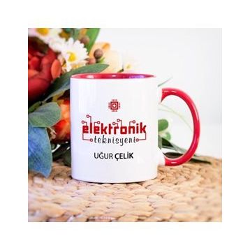 Kişiye Özel Elektronik Teknisyeni Kupa Bardak