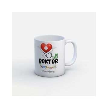 Kişiye Özel En Tatlı Doktor Kupa Bardak