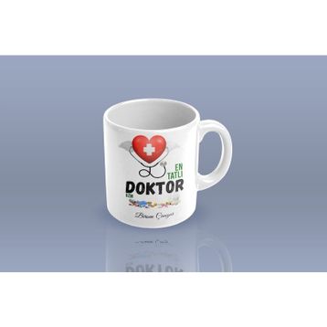 Kişiye Özel En Tatlı Doktor Kupa Bardak