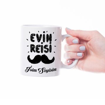 Kişiye Özel Evin Reisi Kupa Bardak