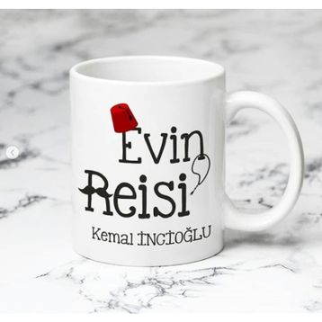 Kişiye Özel Evin Reisi Kupa Bardak