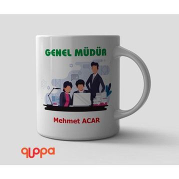 Kişiye Özel Genel Müdür Kupa Bardak