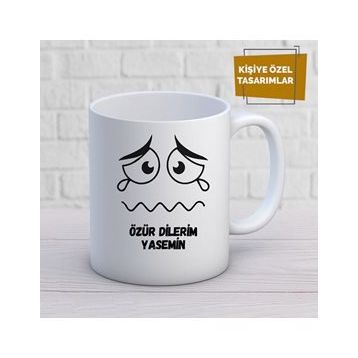Kişiye Özel Özür Dilerim Kupa