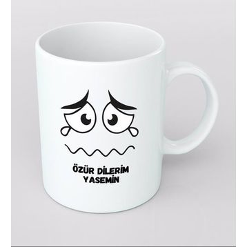 Kişiye Özel Özür Dilerim Kupa