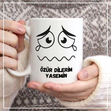 Kişiye Özel Özür Dilerim Kupa