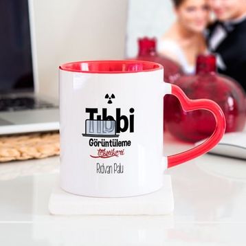 Kişiye Özel Tıbbi Görüntüleme Teknikeri Kupa Bardak