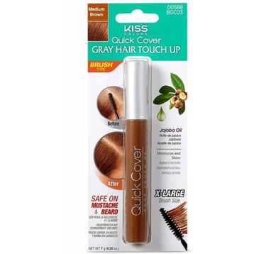Kiss Brush-İn Color Açık Bakır Beyaz Saç Kapatıcı