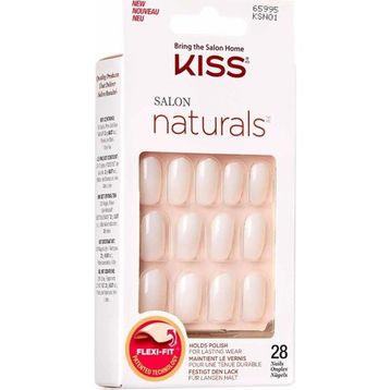 Kiss Doğal Uzun Oval Uç Acrylic KSN01C 28'li Takma Tırnak