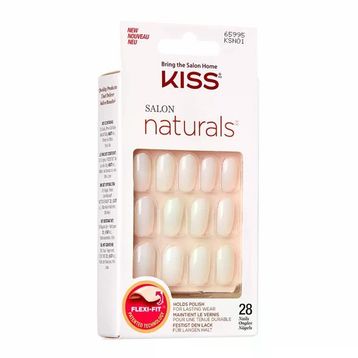 Kiss Doğal Uzun Oval Uç Acrylic KSN01C 28'li Takma Tırnak