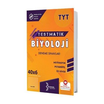 Kitap 2021 TYT Testmatik Biyoloji Deneme Sınavları-Bilinçsel Yayınları