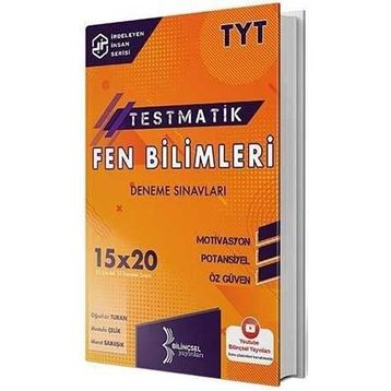 Kitap 2021 TYT Testmatik Fen Bilimleri Deneme Sınavları-Bilinçsel Yayınları