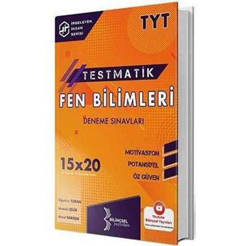Kitap 2021 TYT Testmatik Fen Bilimleri Deneme Sınavları-Bilinçsel Yayınları