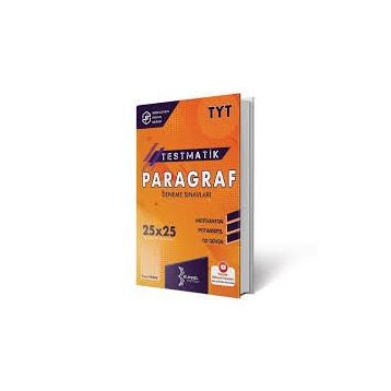 Kitap 2021 TYT Testmatik Paragraf Deneme Sınavları-Bilinçsel Yayınları
