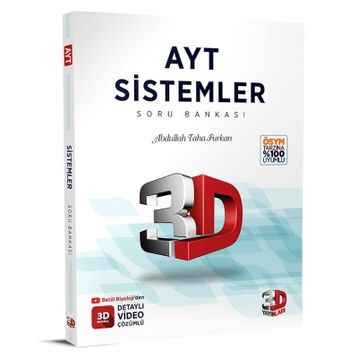 Kitap 3D Yayınları Ayt Sistemler Soru Bankası