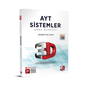 Kitap 3D Yayınları Ayt Sistemler Soru Bankası