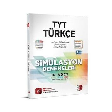 Kitap 3D Yayınları Tyt Türkçe Simülasyon 10 Deneme