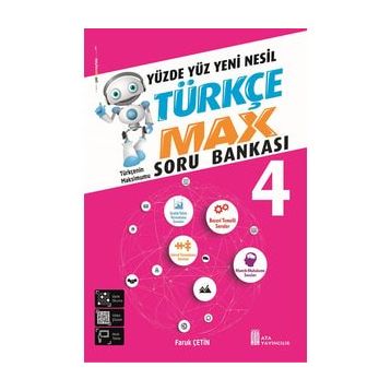 Kitap 4. Sınıf Türkçe Max Soru Bankası