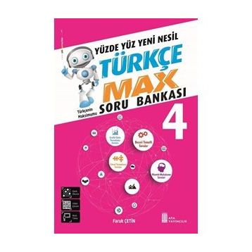 Kitap 4. Sınıf Türkçe Max Soru Bankası
