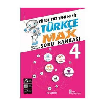 Kitap 4. Sınıf Türkçe Max Soru Bankası