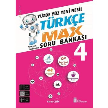 Kitap 4. Sınıf Türkçe Max Soru Bankası