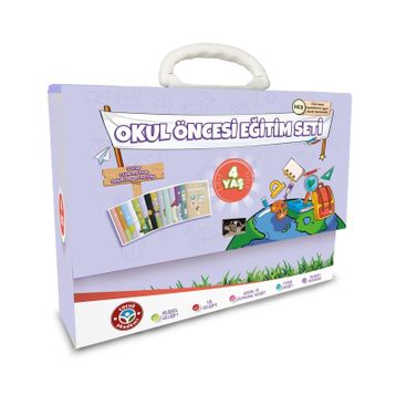 Kitap 4 Yaş Çocuk Akademi Okul Öncesi Eğitim Seti