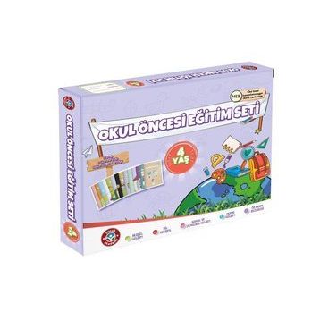 Kitap 4 Yaş Çocuk Akademi Okul Öncesi Eğitim Seti