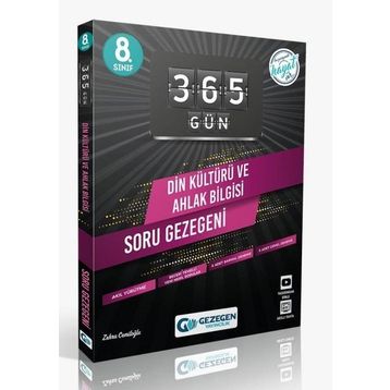 Kitap 8. Sınıf Din Kültürü 365 Gün Soru Gezegeni