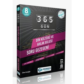 Kitap 8. Sınıf Din Kültürü 365 Gün Soru Gezegeni
