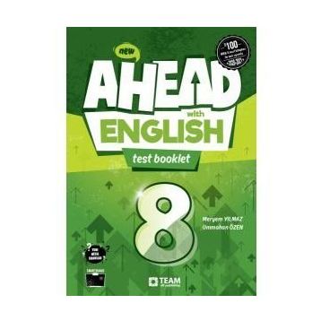Kitap Ahead With English 8 Test Booklet-Teamelt Yayınları