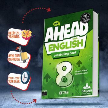 Kitap Ahead With English 8 Vocabulary Book-Teamelt Yayınları