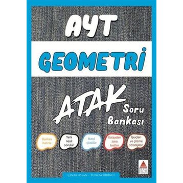Kitap AYT Geometri Atak Soru Bankası Yeni-Delta Kültür Yayınevi