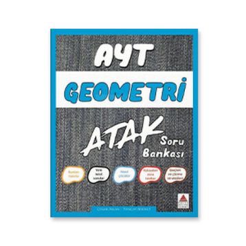 Kitap AYT Geometri Atak Soru Bankası Yeni-Delta Kültür Yayınevi