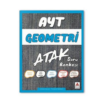 Kitap AYT Geometri Atak Soru Bankası Yeni-Delta Kültür Yayınevi
