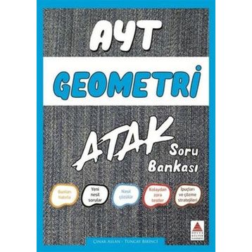 Kitap AYT Geometri Atak Soru Bankası Yeni-Delta Kültür Yayınevi