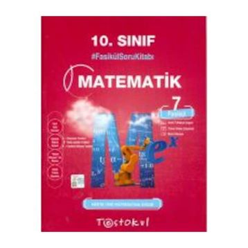 Kitap AYT Matematik Fasikül Soru Kitabı 10 Fasikül-Testokul Yayınları