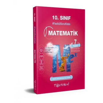 Kitap AYT Matematik Fasikül Soru Kitabı 10 Fasikül-Testokul Yayınları