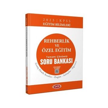Kitap Kpss Eğitim Bilimleri Rehberlik ve Özel Eğitim Tamamı Çözümlü Soru Bankası