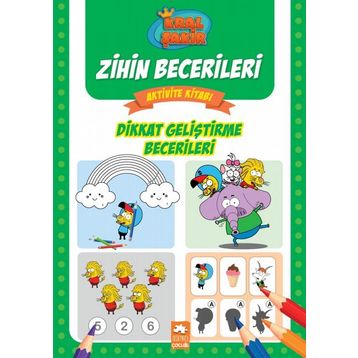 Kitap Kral Şakir Dikkat Geliştirme Becerileri Zihin Becerileri Aktivite Kitabı