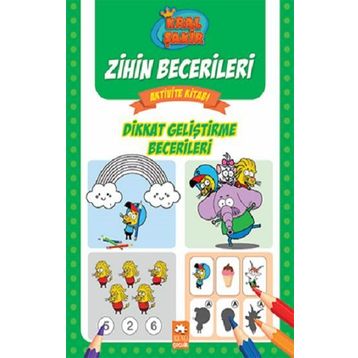 Kitap Kral Şakir Dikkat Geliştirme Becerileri Zihin Becerileri Aktivite Kitabı