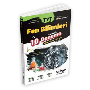 Kitap Miray Yayınları TYT Fen Bilimleri 10 Deneme