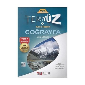 Kitap Nitelik Yayınları YKS TYT Coğrafya Tersyüz Soru Kitabı