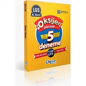 Kitap Oksijen Yayınları 8.Sınıf 2+3 Fasikül Lgs Deneme