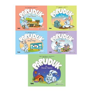 Kitap Tekir Kitap Papuduk 5'li Kitap Seti
