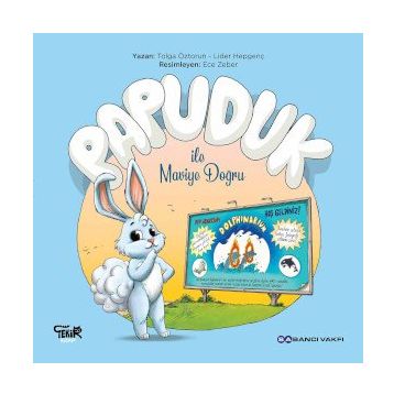 Kitap Tekir Kitap Papuduk ile Maviye Doğru