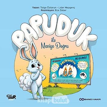 Kitap Tekir Kitap Papuduk ile Maviye Doğru