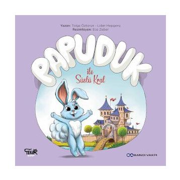 Kitap Tekir Kitap Papuduk ile Süslü Kral